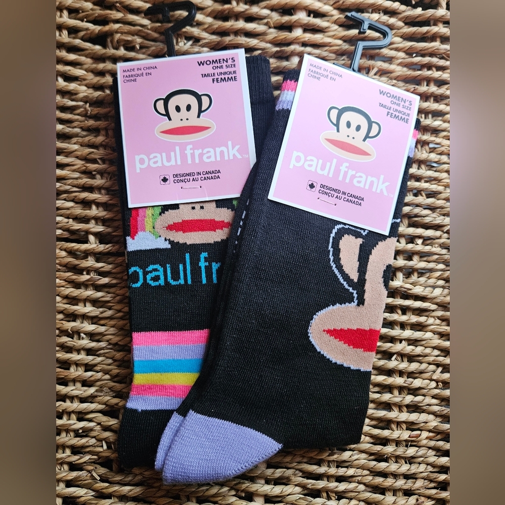 **SOLD** Paul Frank Socks NEW - Picture 1 of 2